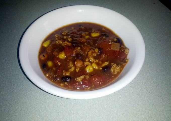 Black Bean Turkey Chili