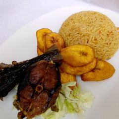 Jollof rice A picture of Jollof rice.