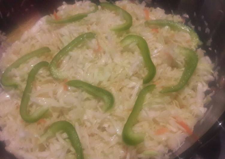 Recipe of Favorite Uncooked cabbage salad