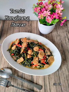 Foto resep Tumis Kangkung Jamur