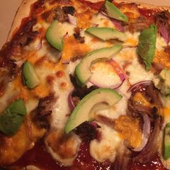 A picture of Pulled Pork Flatbread.