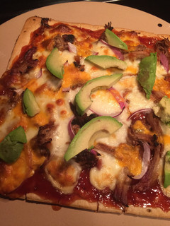 A picture of Pulled Pork Flatbread.