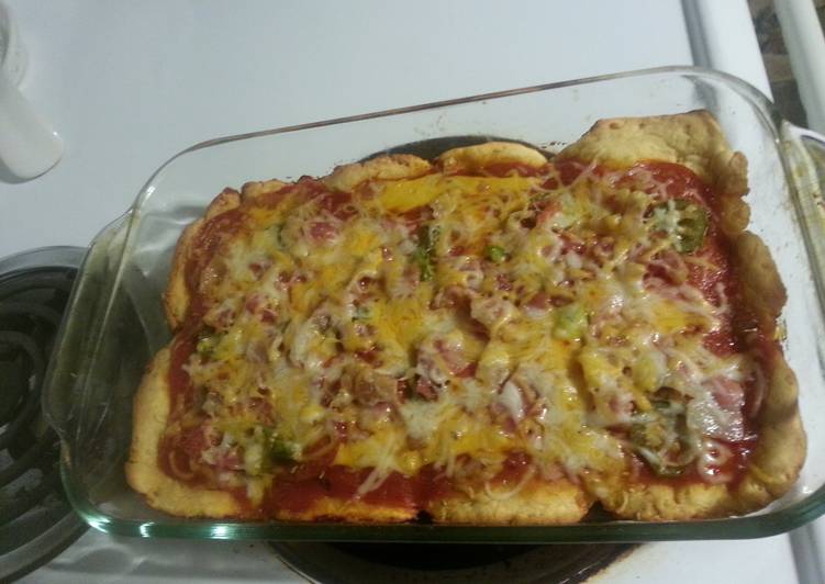 Recipe of Quick Quick and Easy Biscuit Pizza