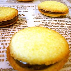 French-Style Chocolate Sandwich Cookies A picture of French-Style Chocolate Sandwich Cookies.