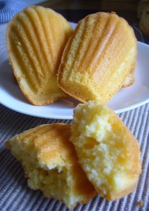 A picture of My Mother's Easy Madeleines.