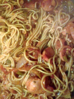 A picture of Tasty tomato sauce.