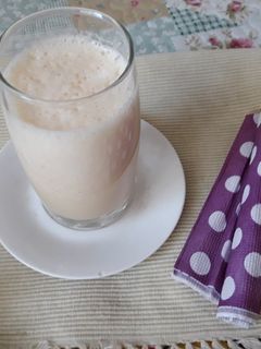 Una foto de Batido de de durazno