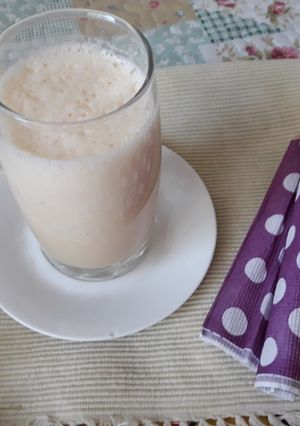 Una foto de Batido de de durazno
