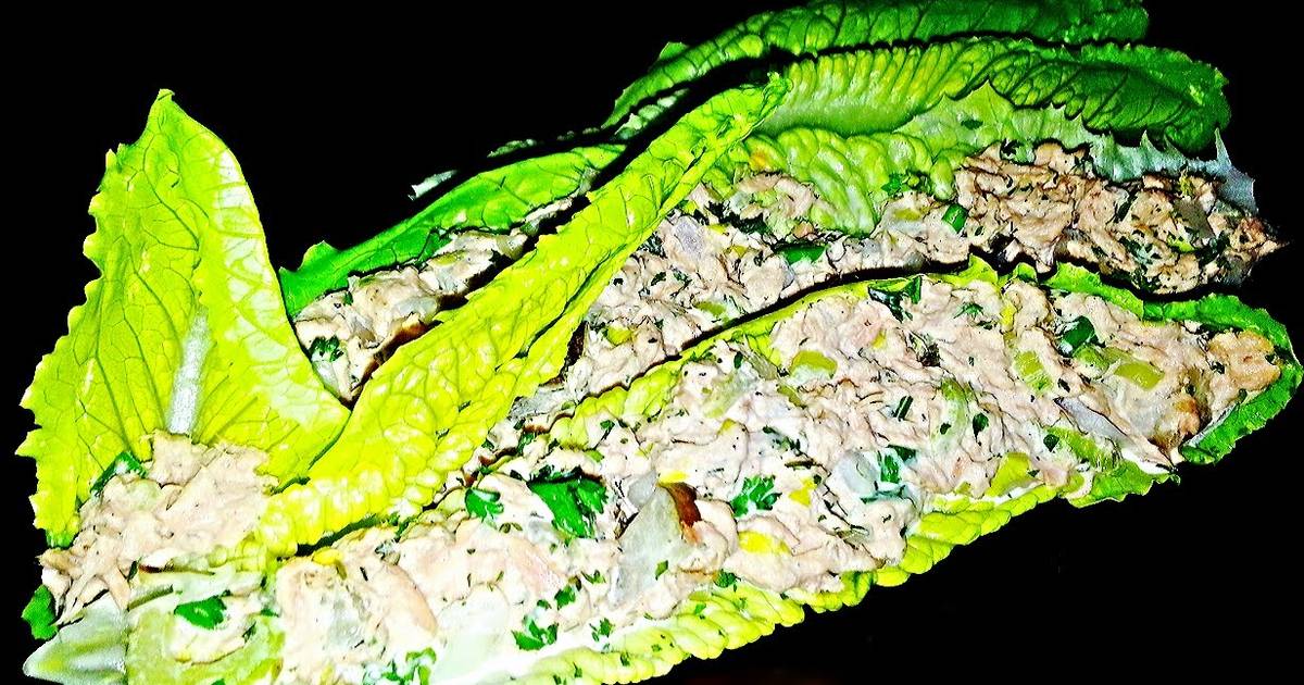 Mike's Low Carb Tuna Lettuce Wraps Recipe by MMOBRIEN Cookpad