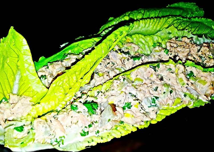 Mike's Low Carb Tuna Lettuce Wraps