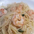 Spaghettini dei Martelli con code di gambero