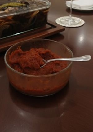 Una foto de Chutney de Pimientos de Piquillo y Whisky