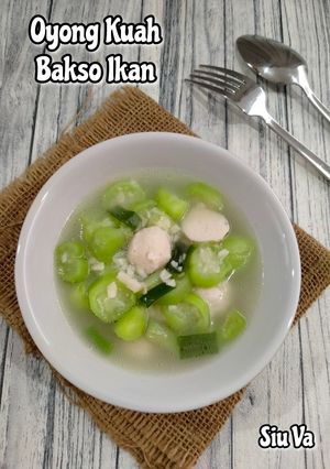 Foto resep Oyong Kuah Bakso Ikan