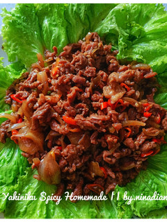 Foto resep Beef Yakiniku Spicy