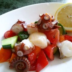 A picture of Naples-style Octopus Salad.
