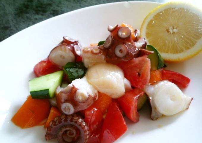 Steps to Prepare Favorite Naples-style Octopus Salad