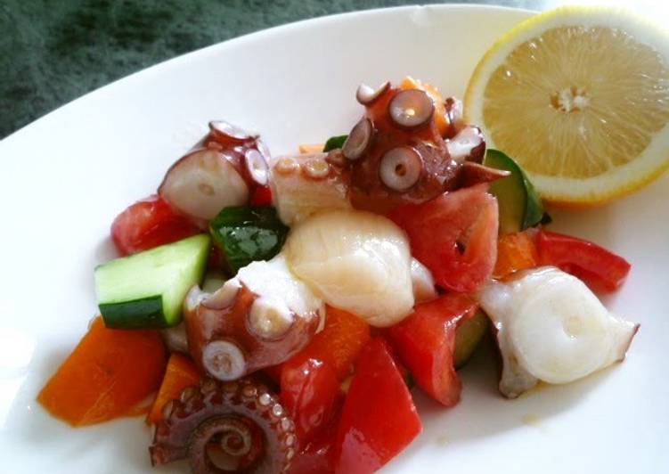 Step-by-Step Guide to Prepare Super Quick Homemade Naples-style Octopus Salad