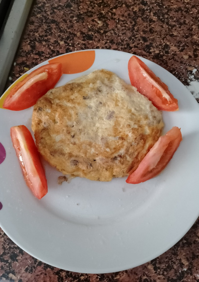 Una foto de Tortilla de boquerones