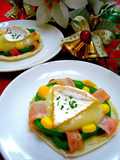 Drinking Appetizer Petit Christmas Wreath