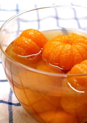 A picture of Mandarin Orange Compote.