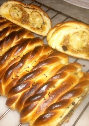 صورة لوصفة خبزة محشية روعة