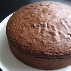A picture of Cocoa Sponge Cake.