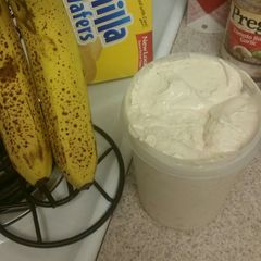 A picture of Banana Pudding Ice cream.