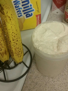 A picture of Banana Pudding Ice cream.