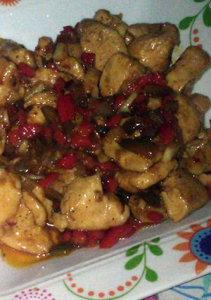 A picture of Chicken Ala Cham.