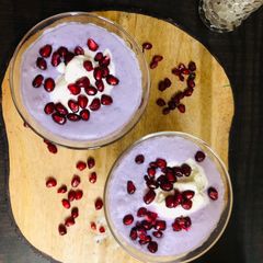 A picture of Pomegranate milkshake.