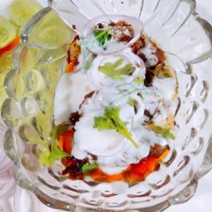 Smokey yoghurt kabab A picture of Smokey yoghurt kabab.