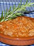 Salsa boloñesa (con y sin thermomix)