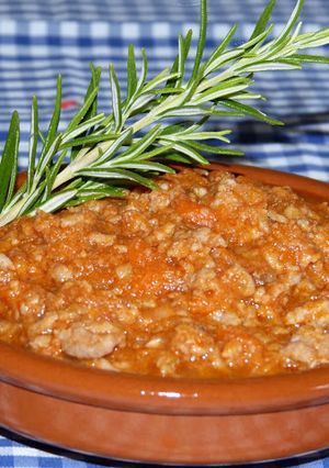 Una foto de Salsa boloñesa (con y sin thermomix)