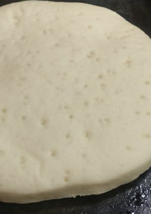 A picture of How to make pizza base.