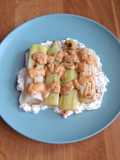 Puerros asados con burrata
