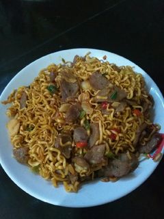 Foto resep Mie telur goreng rasa samyang...