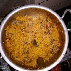 A picture of Degi biryani.