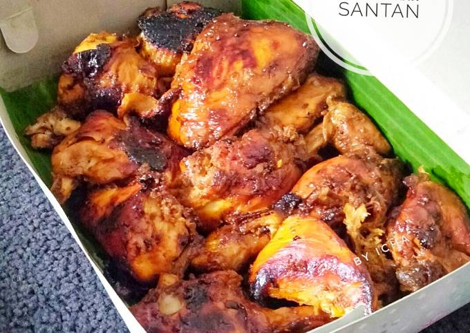 Ayam bakar santan