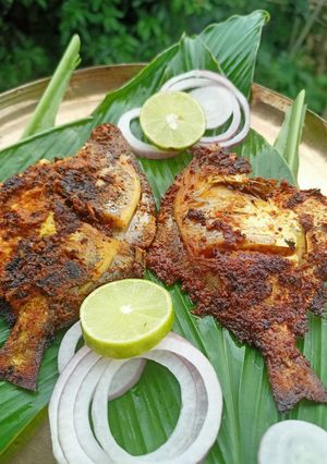 প্যান ফ্রায়েড পমফ্রেট (Pan fried pomfret recipe in Bengali) রেসিপির প্রধান ছবি