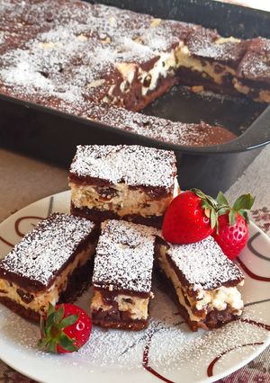 Kavart kakaós túrós recept fotója