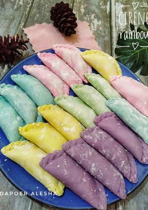 Foto resep 11. Cireng Rainbow Isi Ayam pedas