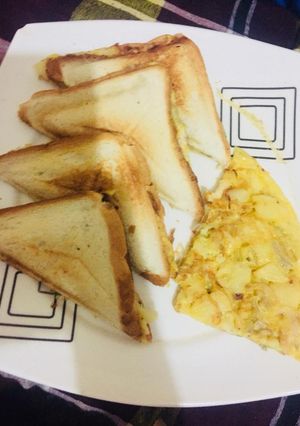 A picture of Potato sandwiches.