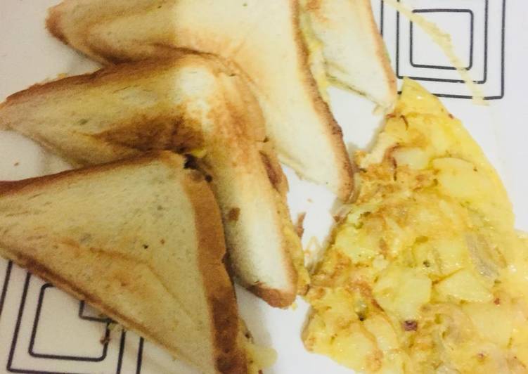 Simple Way to Make Homemade Potato sandwiches