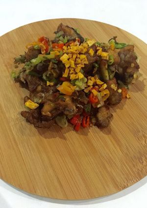 Foto resep Ayam Goreng Cabai Garam