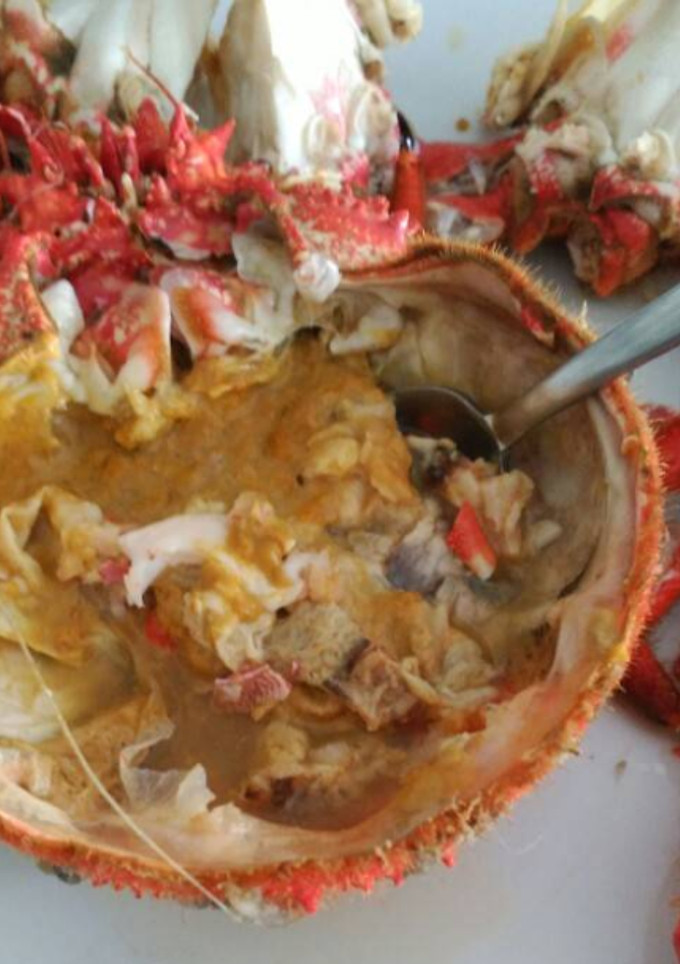 Una foto de Centolla cocida de las Rías gallegas