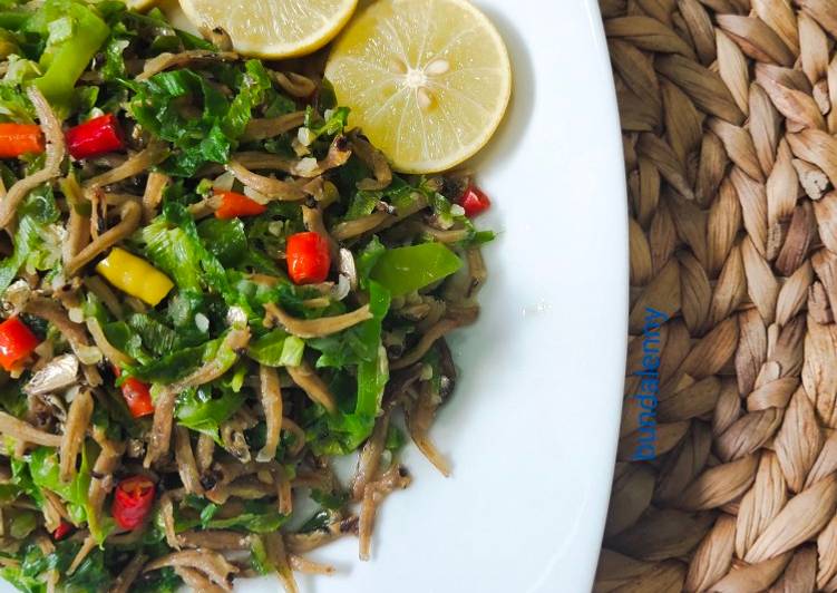 Resep Tumis Ikan Teri Daun Kunyit, Sempurna