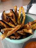 Palitos de berenjena crujientes. Airfryer