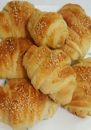 صورة لوصفة كروسان بشكولا النوتيلا اللذيذة 😋😋😋