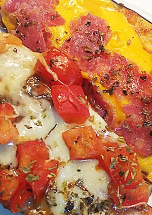 Foto de Pizza de berinjela