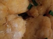 A picture of dumplings with baking soda